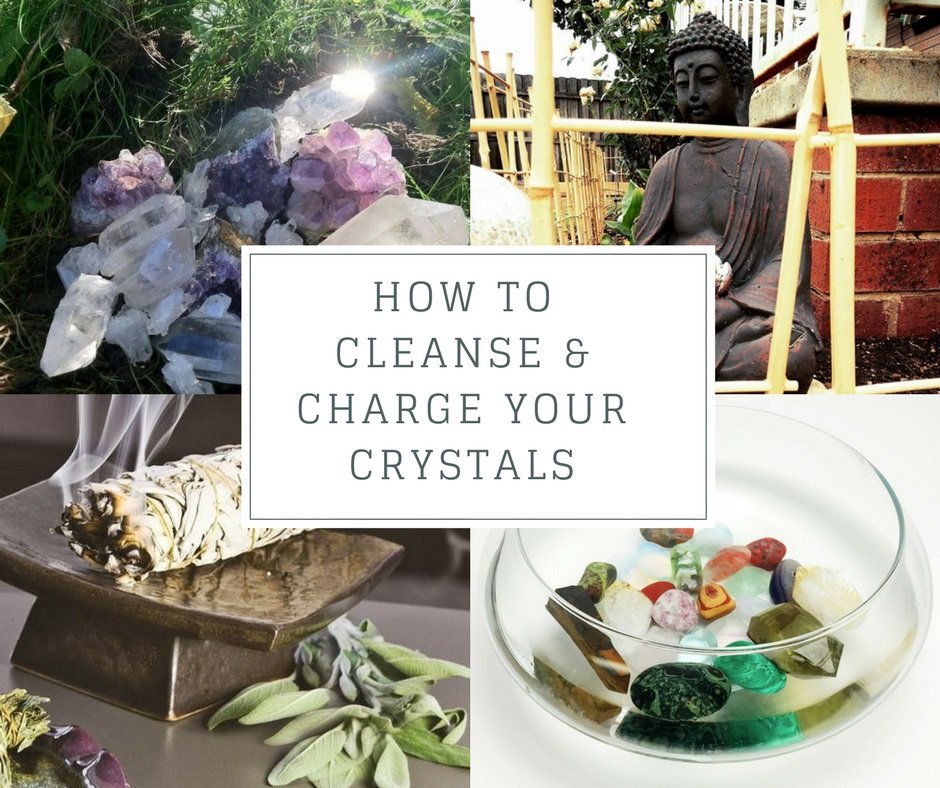 How to Cleanse & Charge Your Crystals Style & Life by Susana