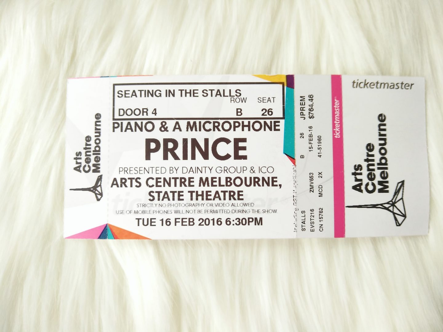 Prince: Piano & a Microphone Tour, Melbourne 2016 3