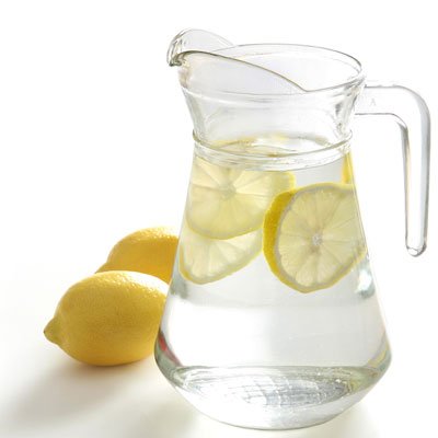 My jug of water with lemon TIPS ON STAYING INSPIRED 2