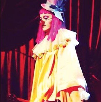 Sad Madonna clown MADONNA: TEARS of a CLOWN, Melbourne 2016 11