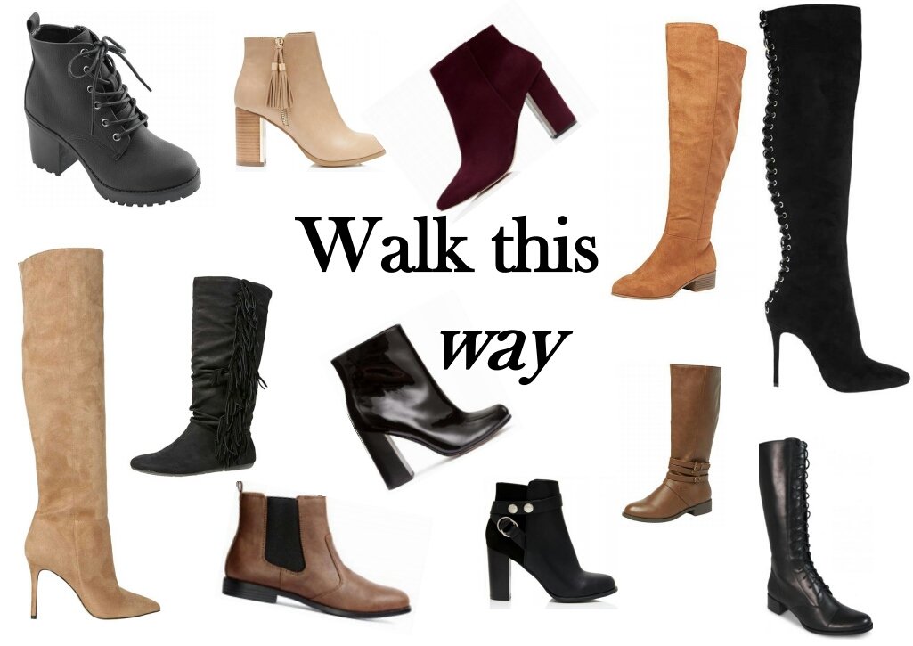 WALK THIS WAY - best range of boots (shhhh! ...and on a budget!) 1