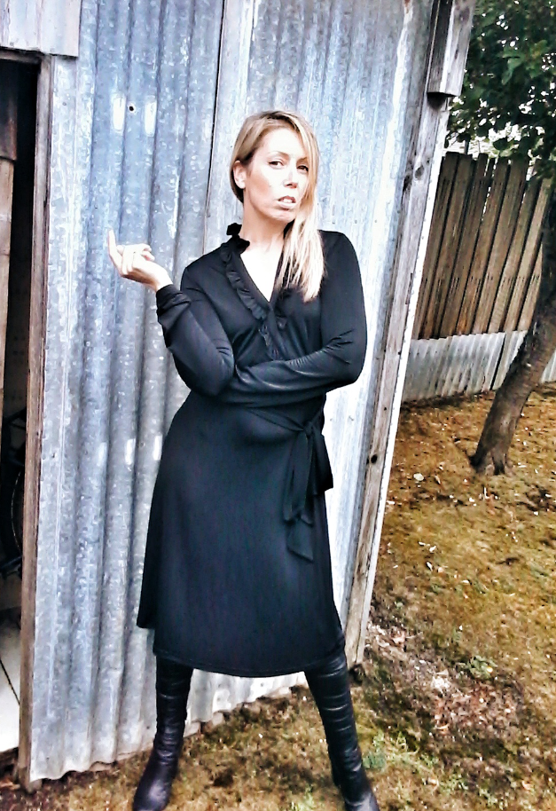 The $3.00 Wrap Dress | Style & Life by Susana