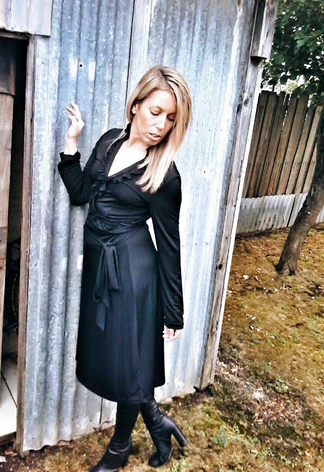 The $3.00 Wrap Dress | Style & Life by Susana