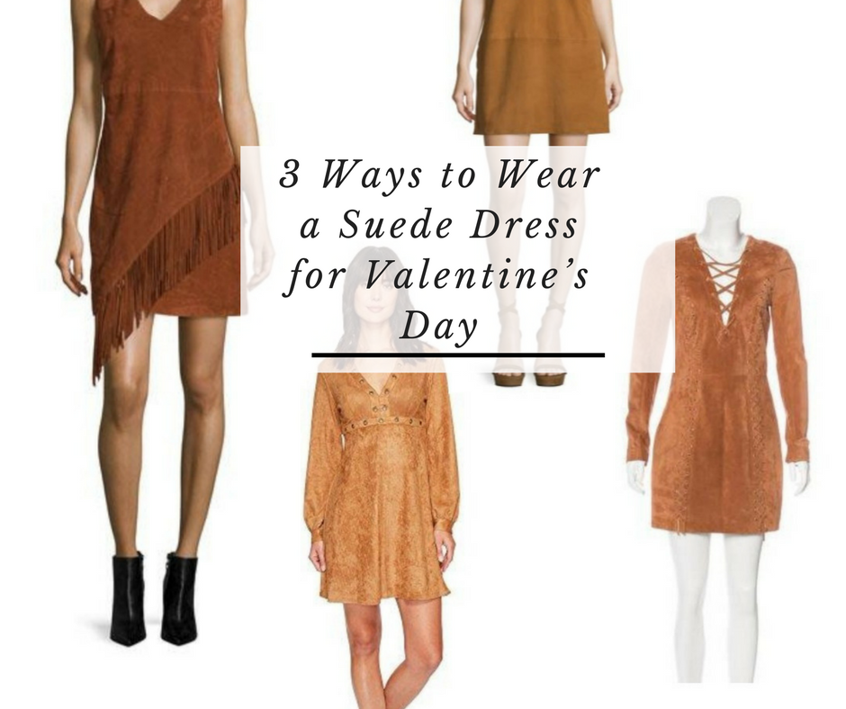 3 Ways to Wear a Suede Dress 3-ways-to-wear-a-suede-dress-for-valentines-day